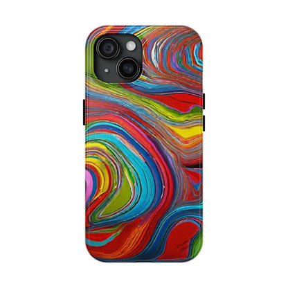 Artistic (Type L) Tough iPhone (14/ 14 Plus, 15/ 15 Plus) Cases