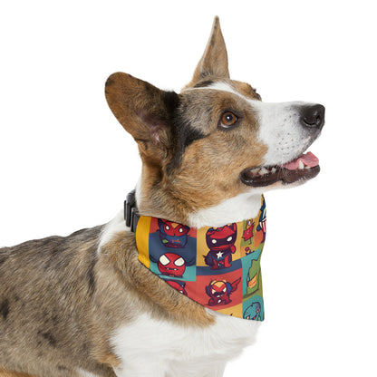 Monster universe (type D) Pet Bandana Collar