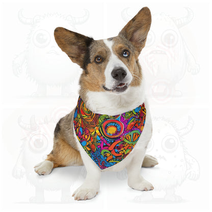 Artistic (type F) - Pet Bandana Collar