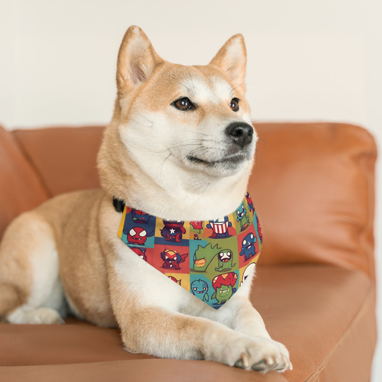 Monster universe (type D) Pet Bandana Collar