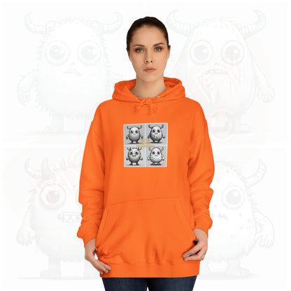 Iconic Cutie scary monster - Unisex College Hoodie