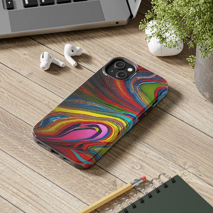 Artistic (Type G) Tough iPhone (14/ 14 Plus, 15/ 15 Plus) Cases