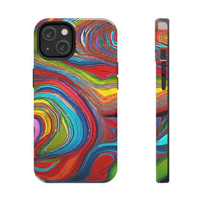 Artistic (Type L) Tough iPhone (14/ 14 Plus, 15/ 15 Plus) Cases