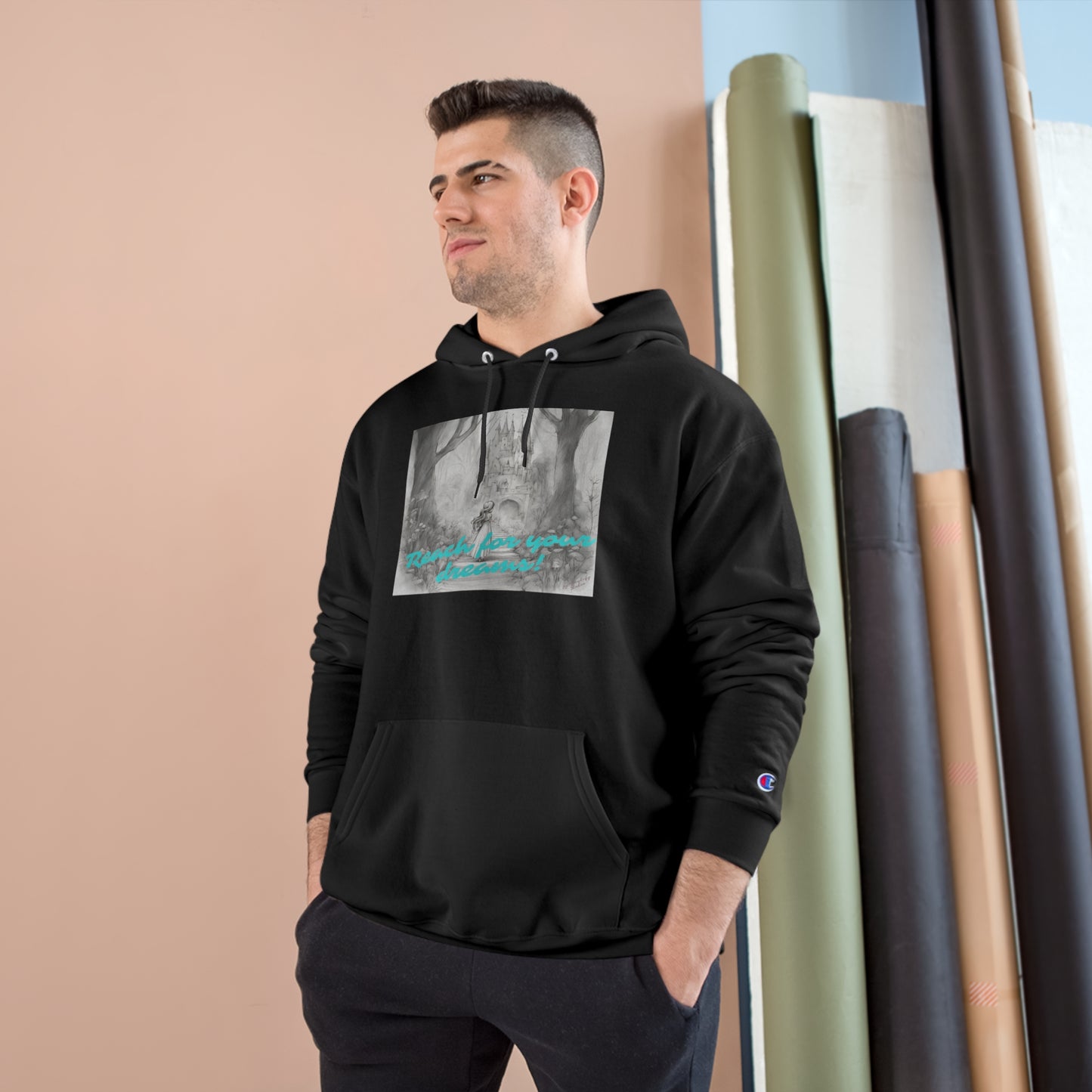 Reach for your Dreams - Champion Hoodie