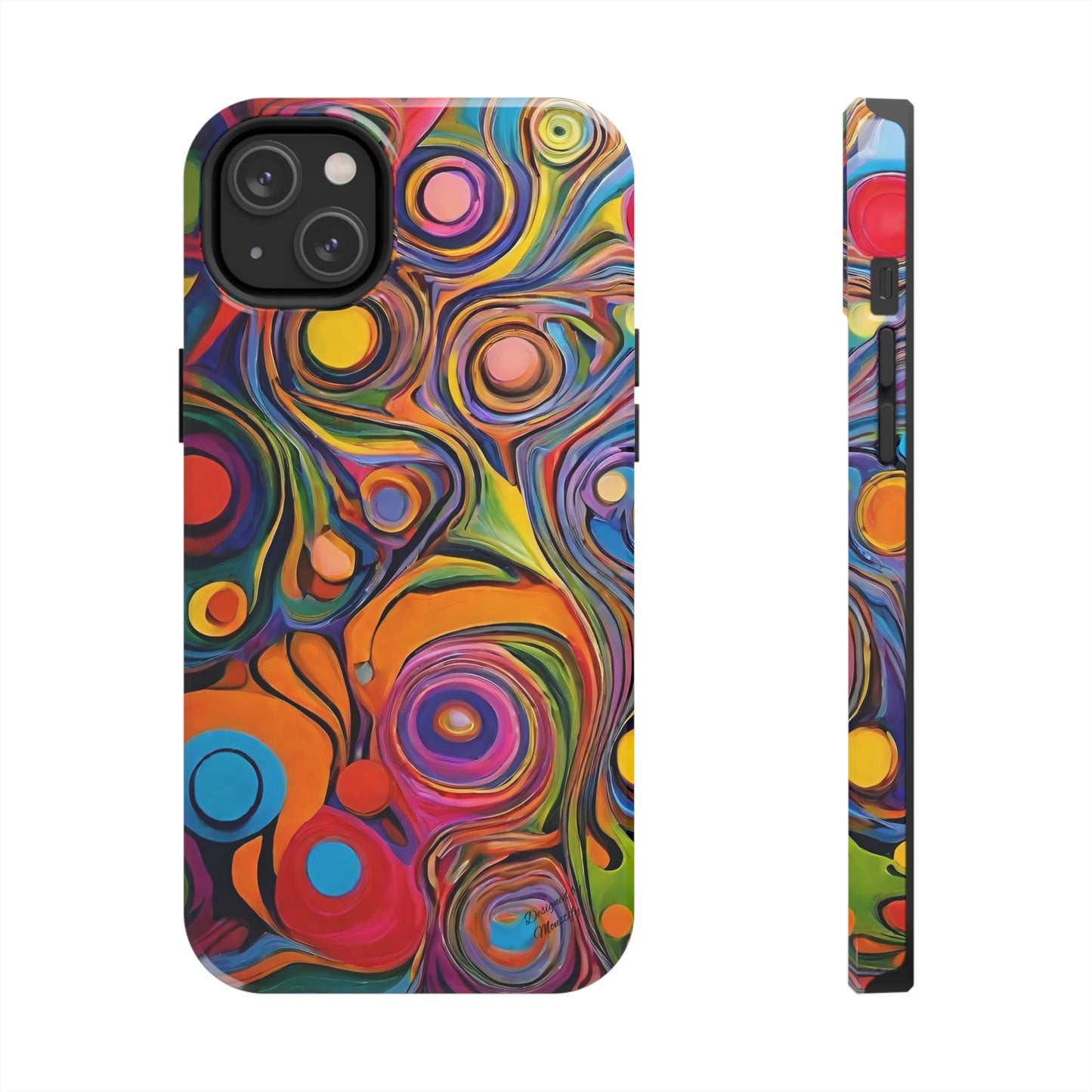 Artistic (Type C) Tough iPhone (14/ 14 Plus, 15/ 15 Plus) Cases