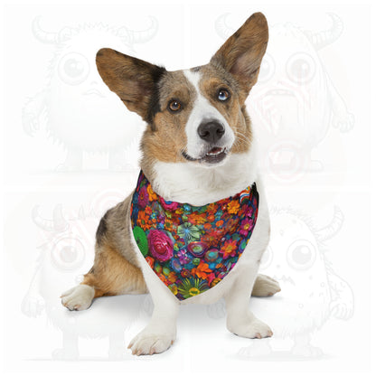 Artistic (type D) - Pet Bandana Collar