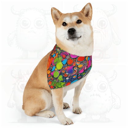 Artistic (type E) - Pet Bandana Collar