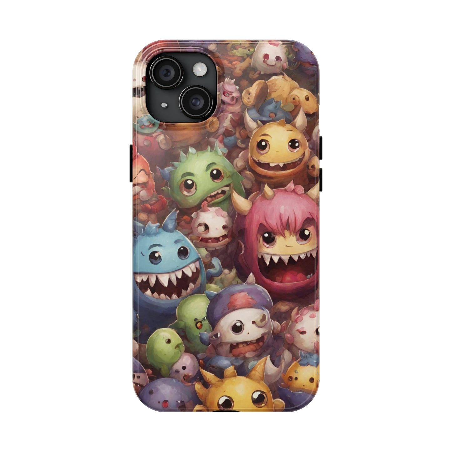 Monster of the Universe (Type A) Tough iPhone (14/ 14 Plus, 15/ 15 Plus) Cases