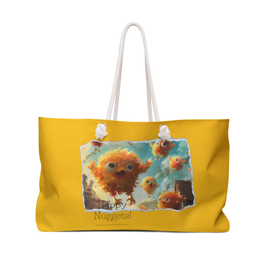 Happy Nuggets - Weekender Bag (yellow)