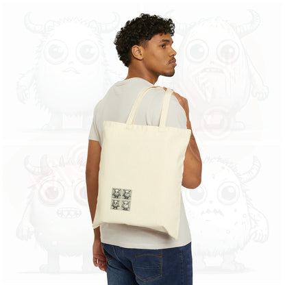 Undefined frying object (type B) - Cotton Canvas Tote Bag