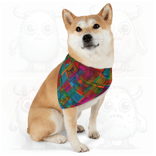 Artistic (type L) - Pet Bandana Collar