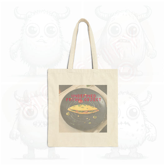 Undefined frying object (type B) - Cotton Canvas Tote Bag