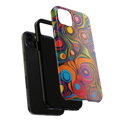 Artistic (Type C) Tough iPhone (14/ 14 Plus, 15/ 15 Plus) Cases