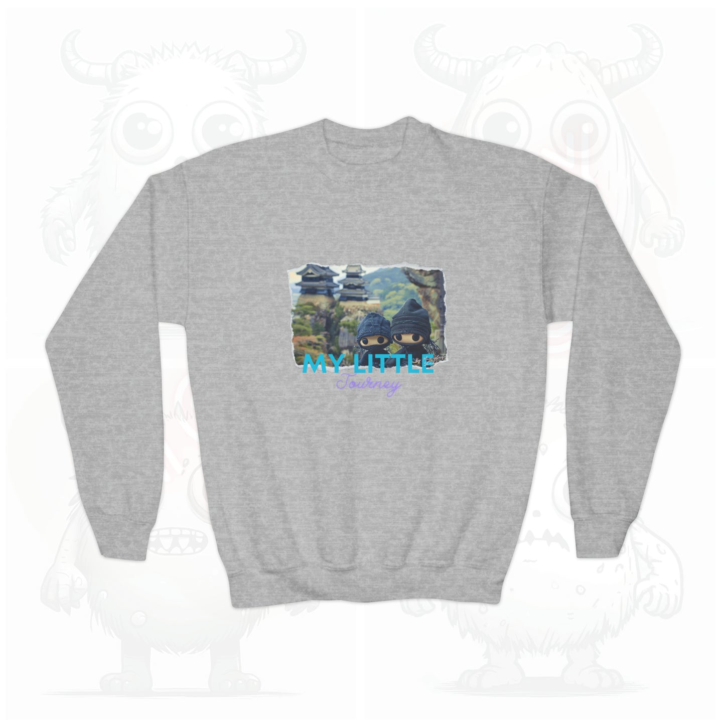 My little journey - Youth Crewneck Sweatshirt