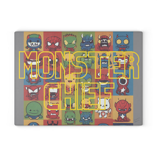 Monster Chief (Type A) - Glass Cutting Board