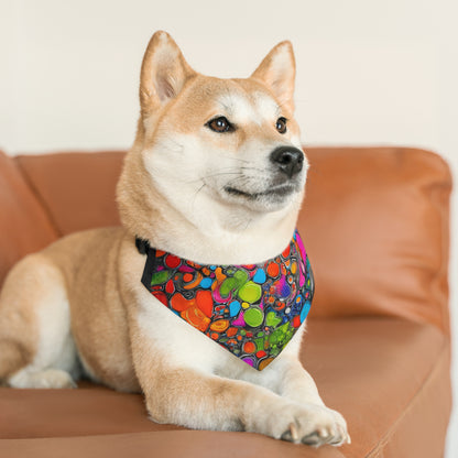 Artistic (type E) - Pet Bandana Collar