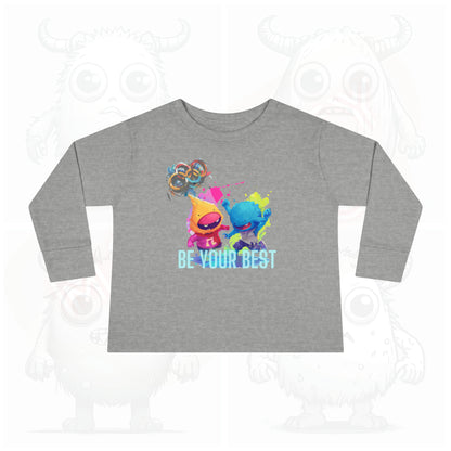 Be your best - Toddler Long Sleeve Tee