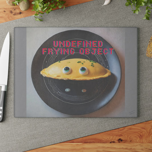 Undefined Frying Object (Type D) - Glass Cutting Board