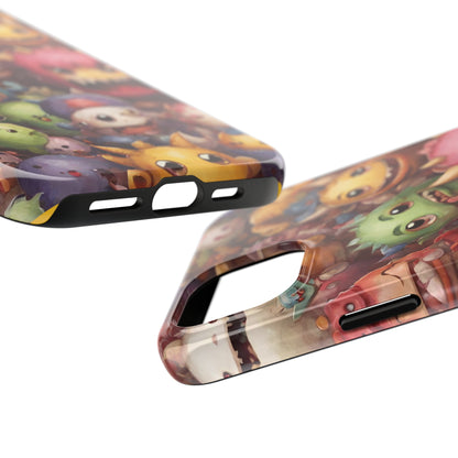 Monster of the Universe (Type A) Tough iPhone (14/ 14 Plus, 15/ 15 Plus) Cases