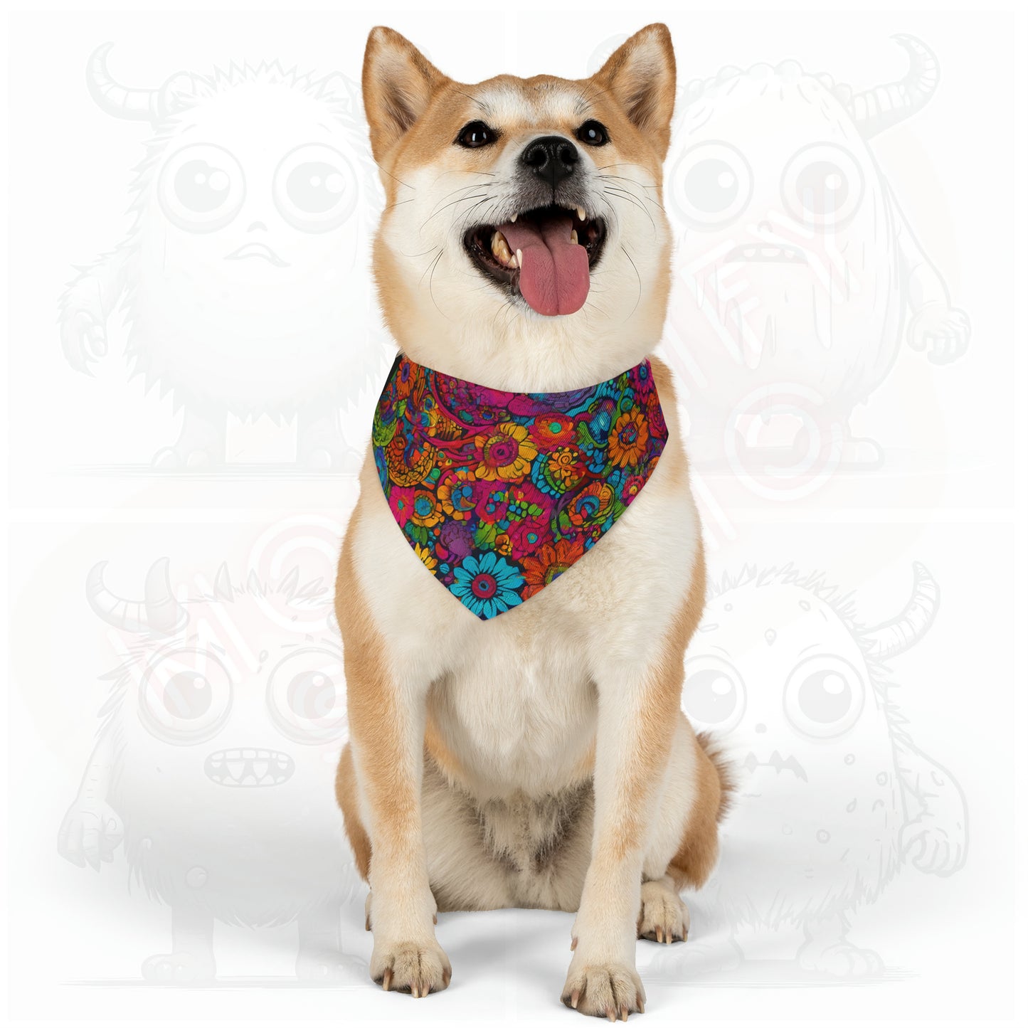 Artistic (type M) - Pet Bandana Collar