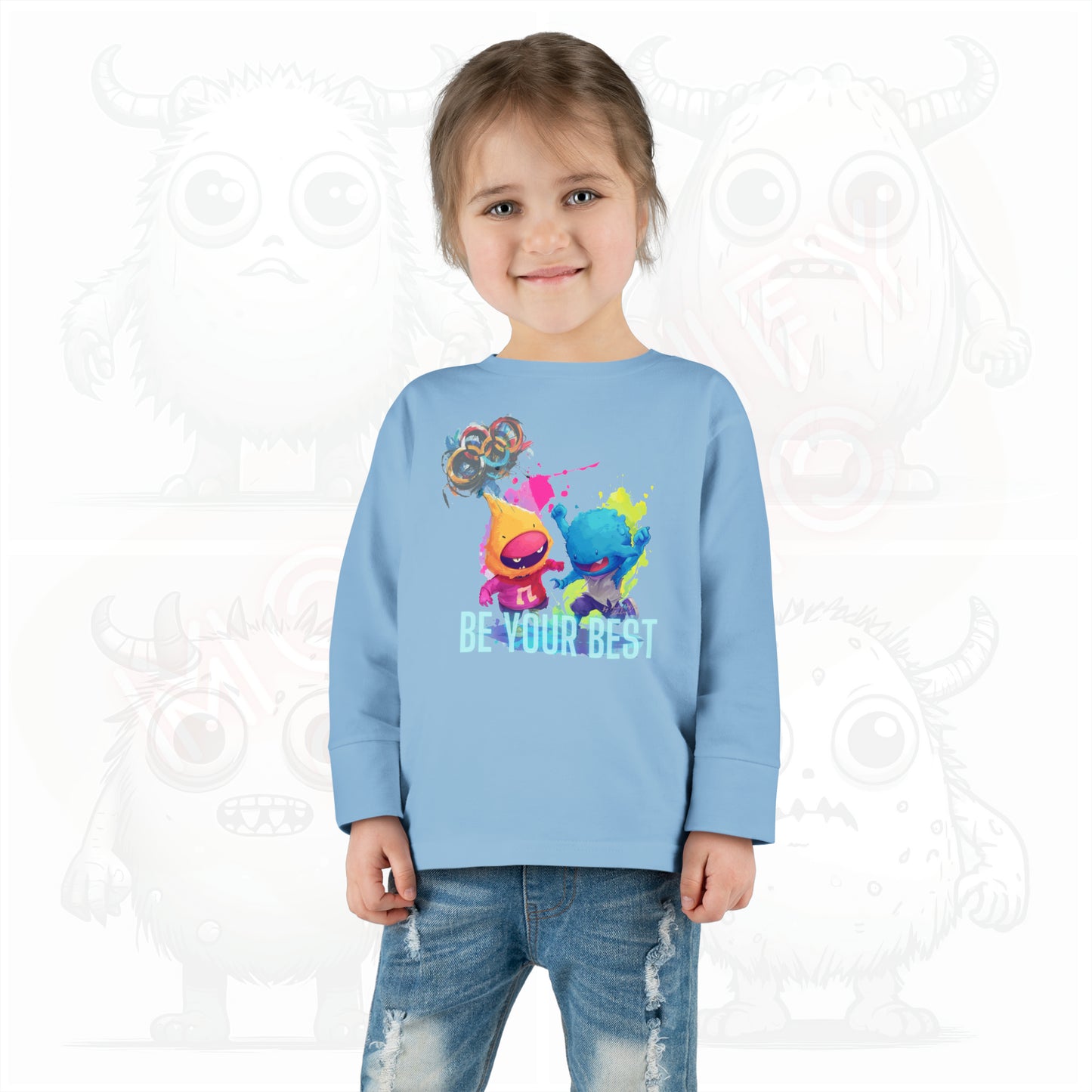 Be your best - Toddler Long Sleeve Tee