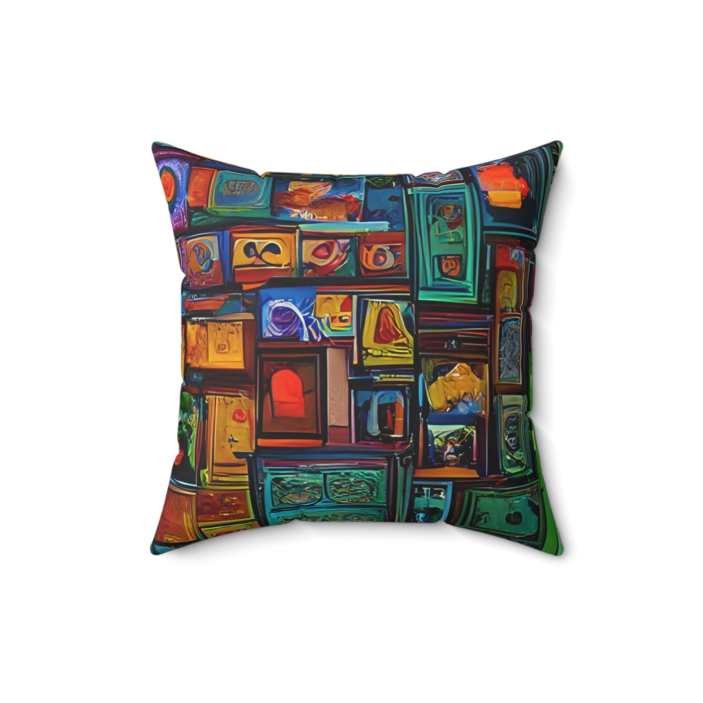 Artistic (type A) - Spun Polyester Square Pillow