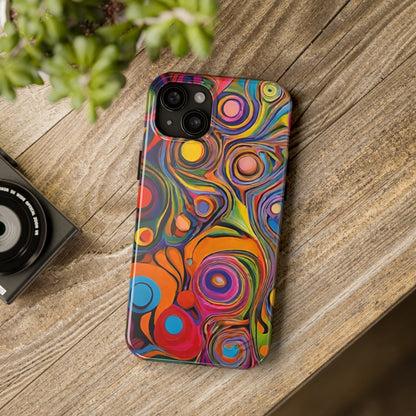 Artistic (Type C) Tough iPhone (14/ 14 Plus, 15/ 15 Plus) Cases