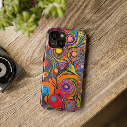 Artistic (Type C) Tough iPhone (14/ 14 Plus, 15/ 15 Plus) Cases