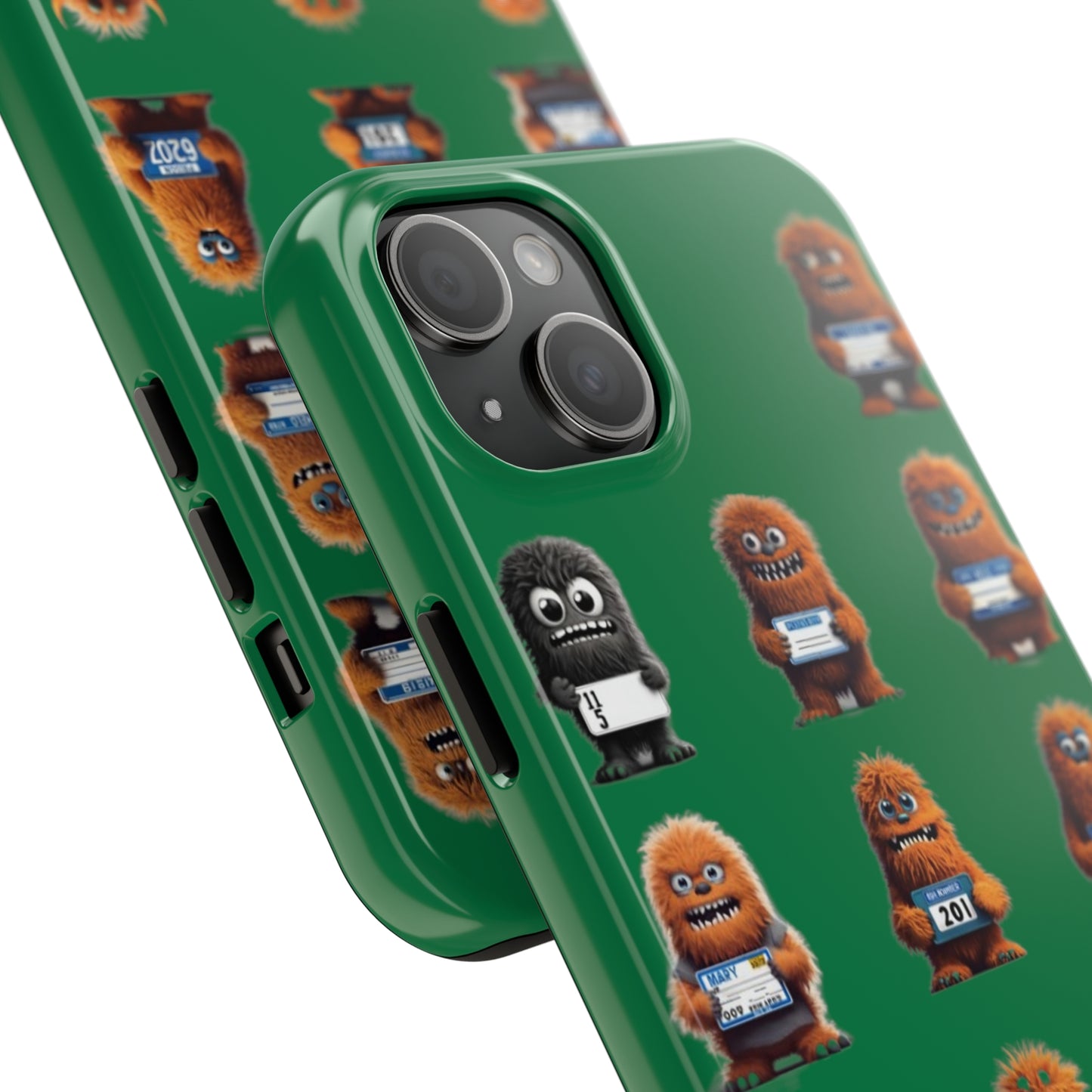 Fancy Tough Monsters iPhone (14/ 14 Plus, 15/ 15 Plus) Cases