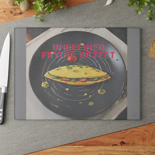 Undefined Frying Object (Type B) - Glass Cutting Board