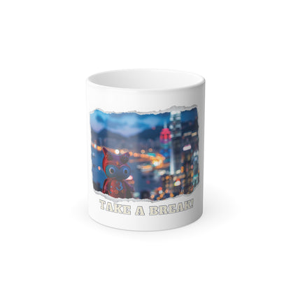 Take a break - Color Morphing Mug, 11oz