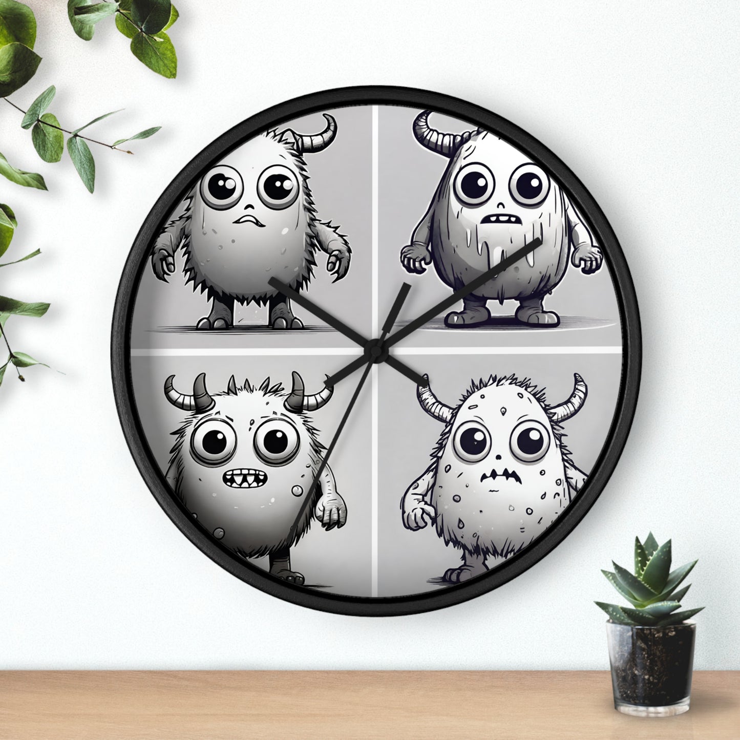 Iconic Monstify - Wall Clock