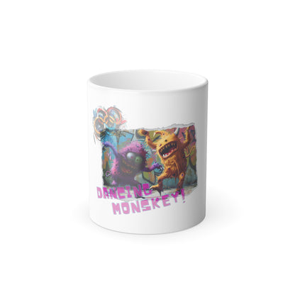 Dancing Monskey - Color Morphing Mug, 11oz