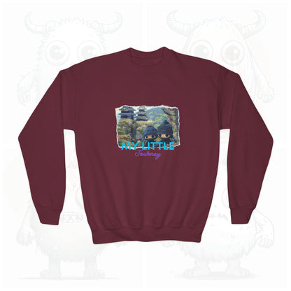 My little journey - Youth Crewneck Sweatshirt