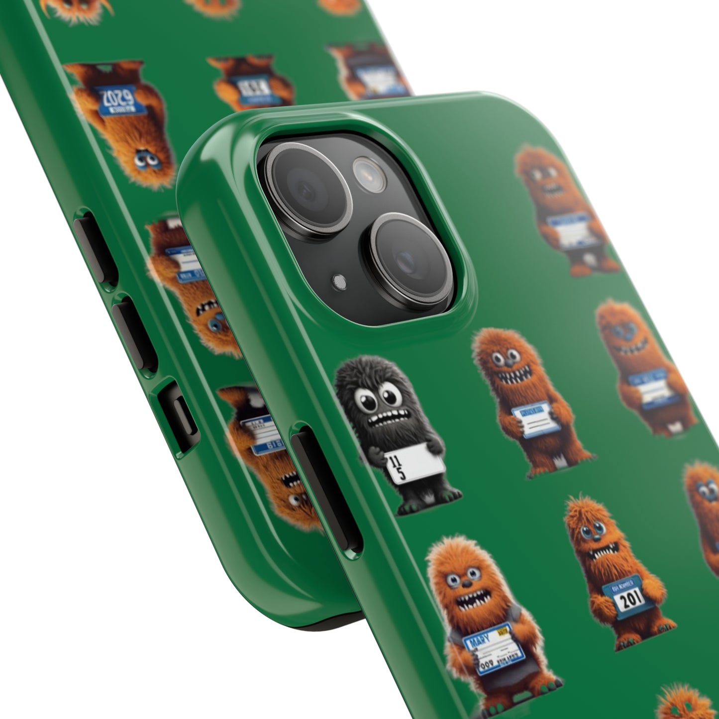 Fancy Tough Monsters iPhone (14/ 14 Plus, 15/ 15 Plus) Cases