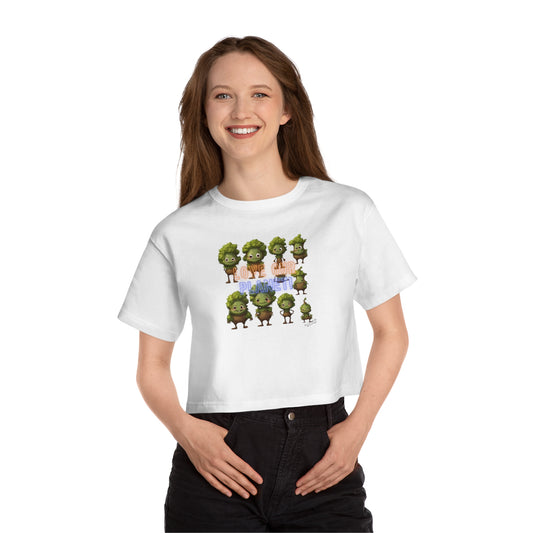 Love our planet (type B) - Champion Women's Heritage Cropped T-Shirt