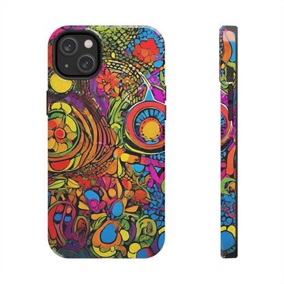 Artistic (Type K) Tough iPhone (14/ 14 Plus, 15/ 15 Plus) Cases