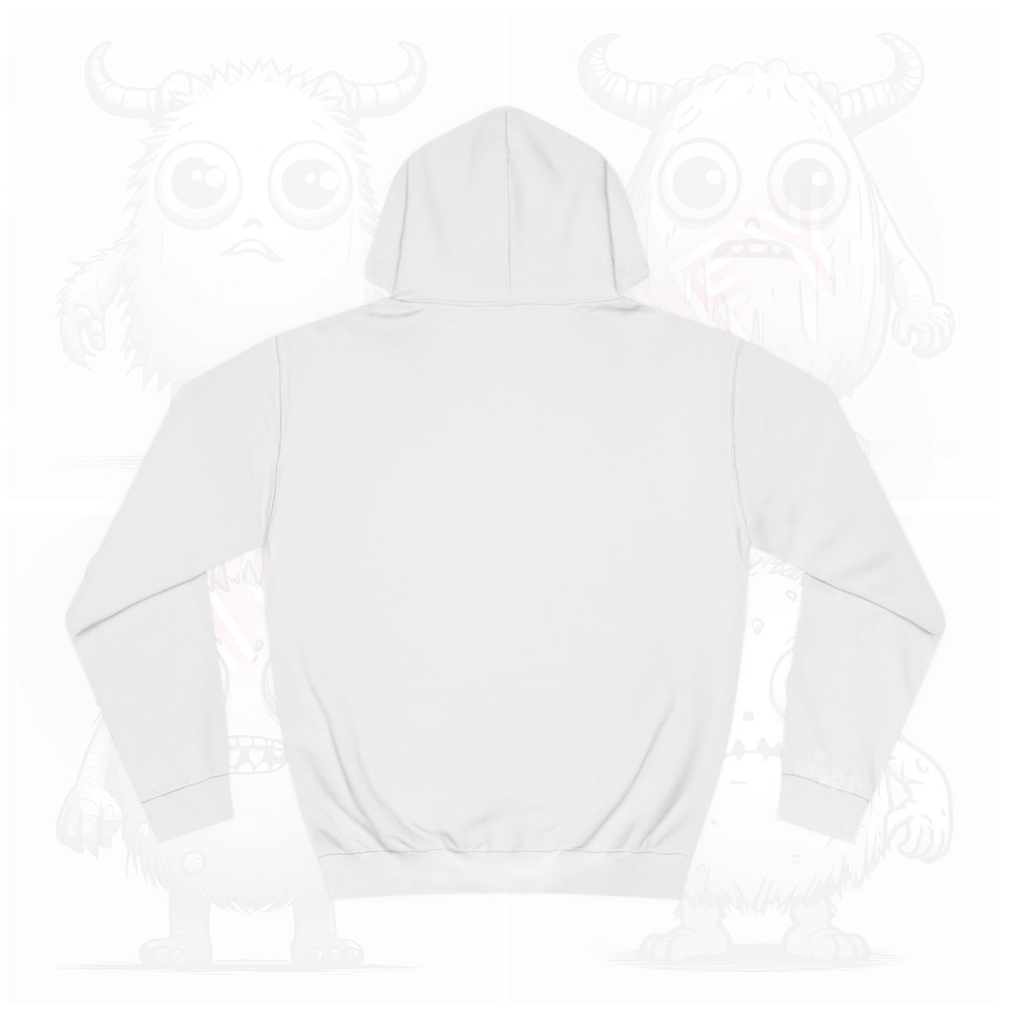 Iconic Cutie scary monster - Unisex College Hoodie