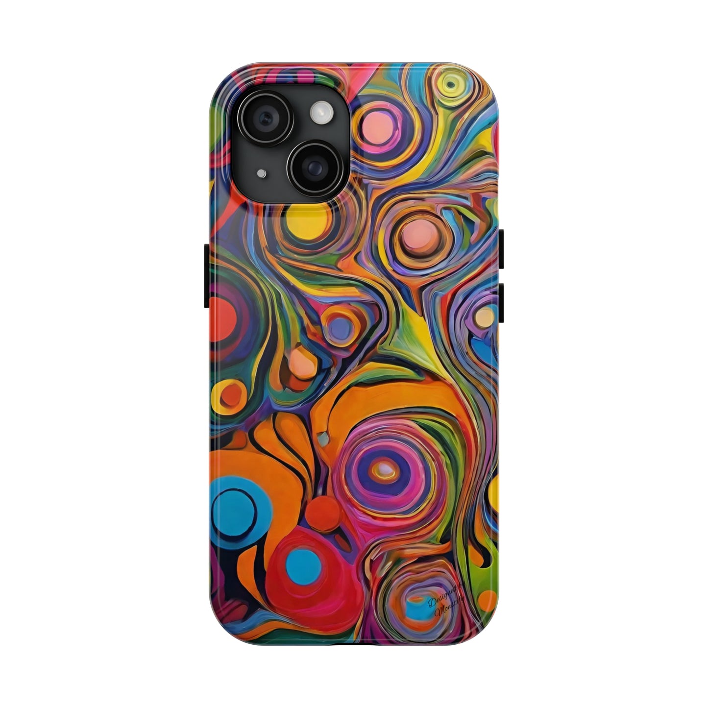 Artistic (Type C) Tough iPhone (14/ 14 Plus, 15/ 15 Plus) Cases