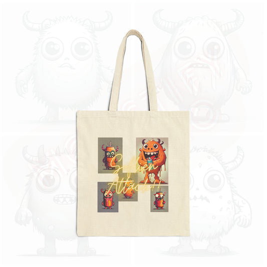 Soflien attack! - Cotton Canvas Tote Bag