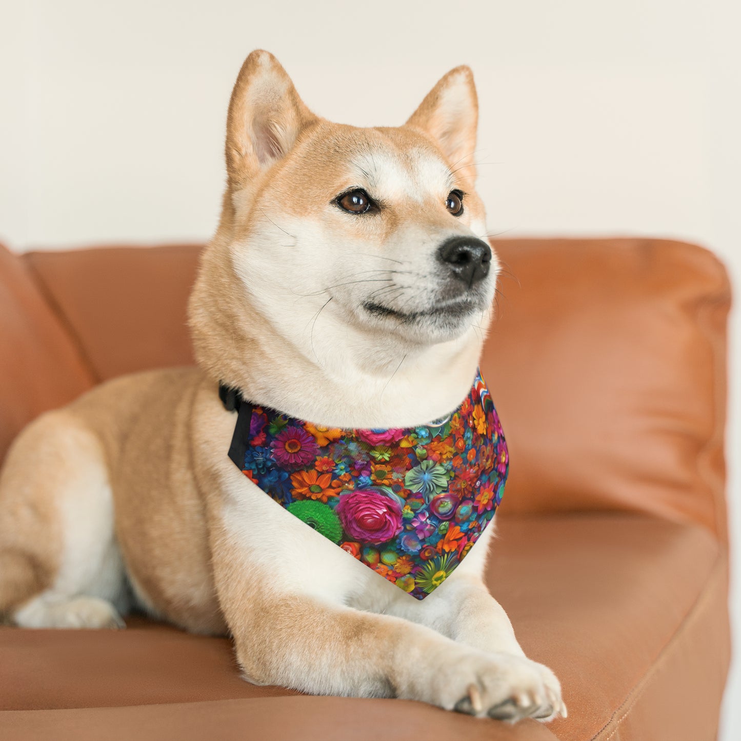 Artistic (type D) - Pet Bandana Collar