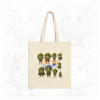 Love our planet (type B) - Cotton Canvas Tote Bag