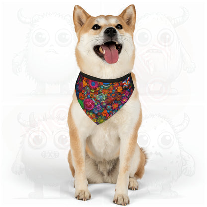 Artistic (type D) - Pet Bandana Collar