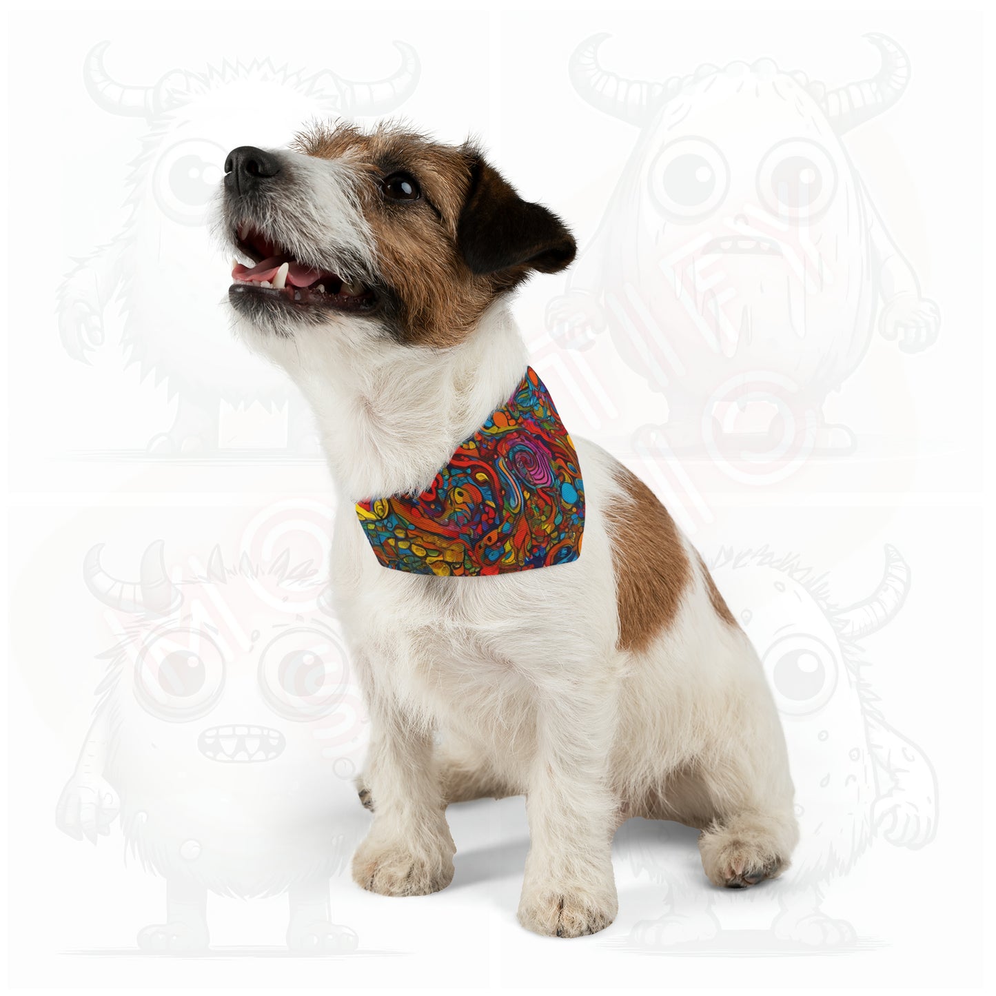 Artistic (type K) - Pet Bandana Collar