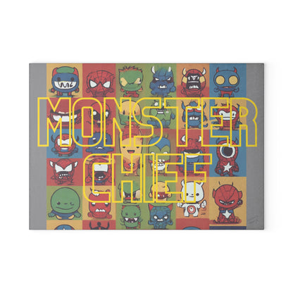 Monster Chief (Type A) - Glass Cutting Board