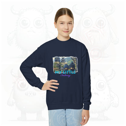 My little journey - Youth Crewneck Sweatshirt