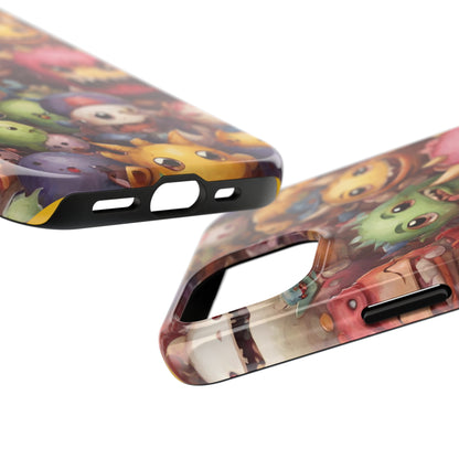 Monster of the Universe (Type A) Tough iPhone (14/ 14 Plus, 15/ 15 Plus) Cases