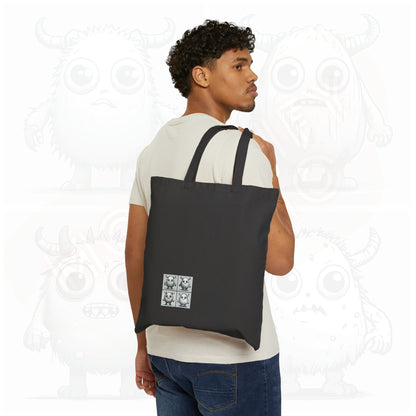 Undefined frying object (type D) - Cotton Canvas Tote Bag