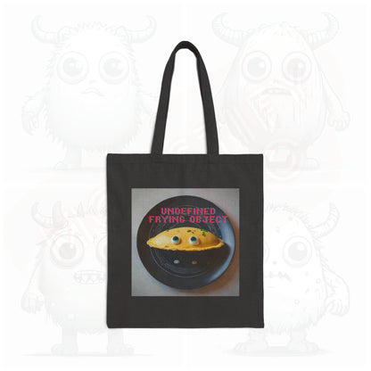 Undefined frying object (type D) - Cotton Canvas Tote Bag