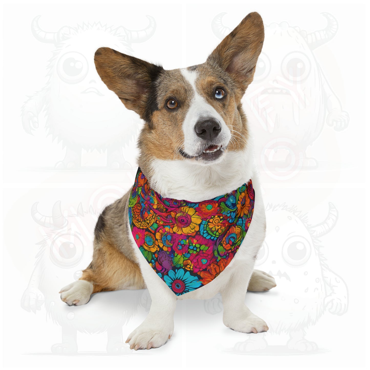 Artistic (type M) - Pet Bandana Collar